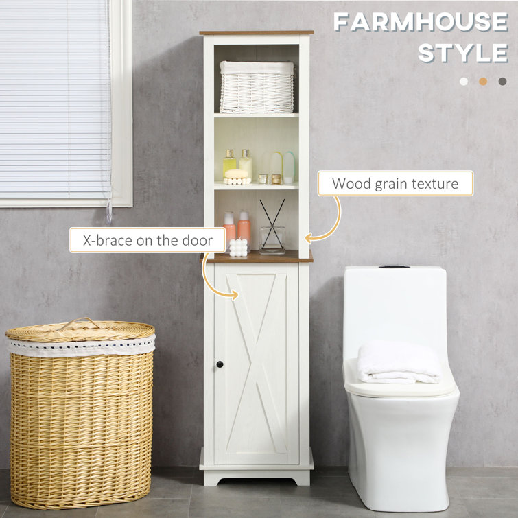 Scothorn Freestanding Linen Cabinet